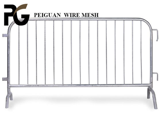 White Portable Crowd Control Fencing Eco Friendly For Festivals