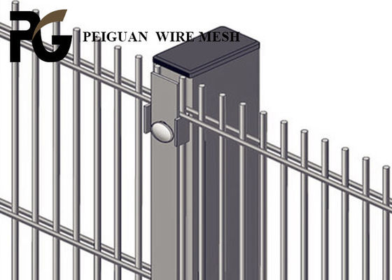 2.43m High 50x200mm 868 / 656 Mesh Double Wire Fence