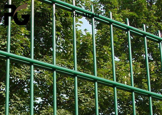 50x200mm Double Wire Fence Panel , Sport 868 Mesh Fencing