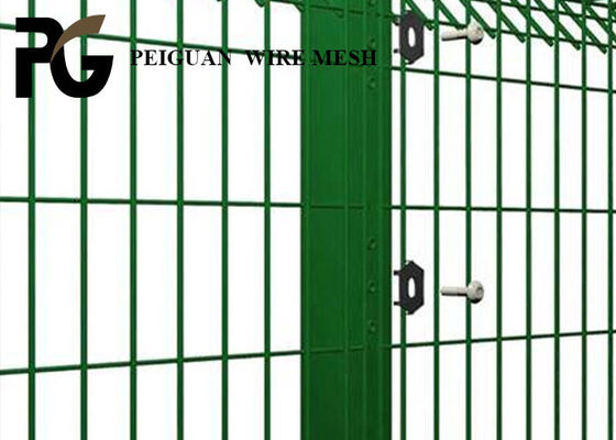 Swimming Pool 50x100mm BRC Fence Low Carbon Steel Wire