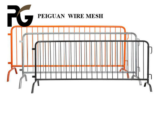 Retractable Portable Crowd Control Barriers Galvanized Steel For Houses