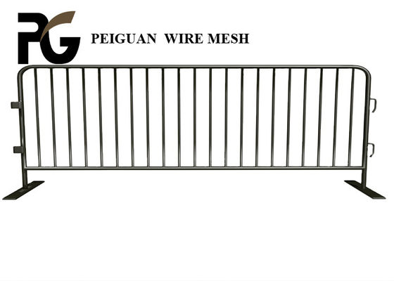 Low Carbon Steel Event Temporary 2x0.9m Crowd Control Barricades