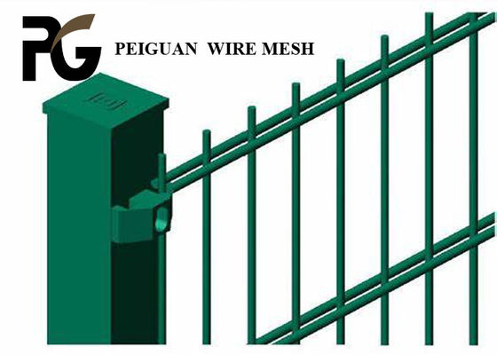 Highway Double Wire Mesh Fence 50x200mm PVC Coated