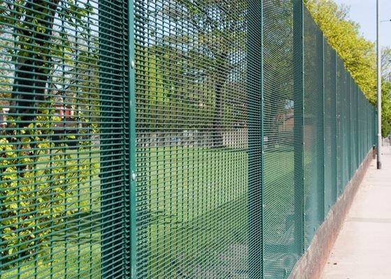 Powder Coated 358 12.7x76.2mm Anti Climb Security Fencing