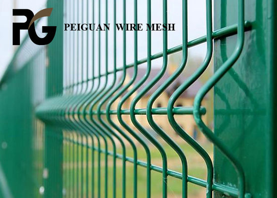 Curved V Mesh Fencing Panels , 5mm V Mesh Wire Fence