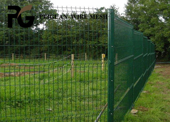 Outdoor V Mesh Security Fencing