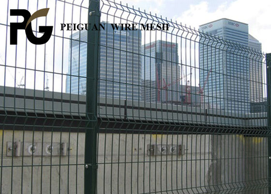 Outdoor V Mesh Security Fencing