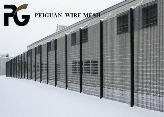 1.8m Anti Climb Security Fencing , Corrosion Protection Anti Climb Fence Panels