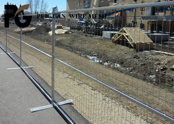 Crowd Control Temporary Residential Fencing Mild Steel Wire
