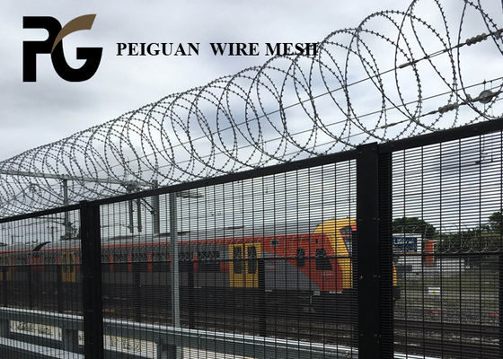 Anti Climb Security Metal Fencing