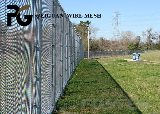 Anti Climb Security Metal Fencing