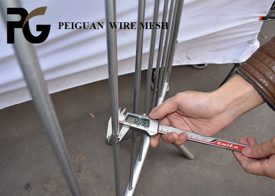 Removable Metal Crowd Control Barricades
