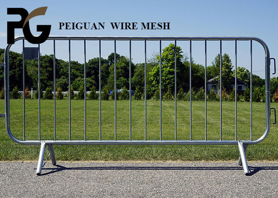 PVC Coated Crowd Control Barricades 3mm Wire Diameter