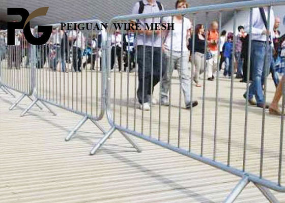 Removable Temporary Crowd Control Fencing For Road Security