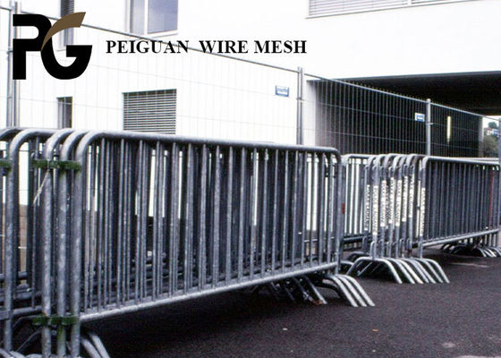 Removable Metal Crowd Control Barricades