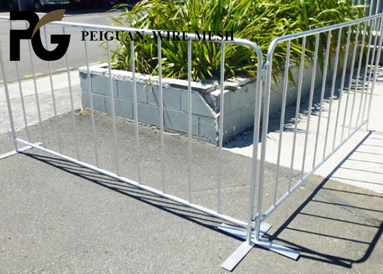 1m Galvanized Steel Crowd Control Barriers For Sports