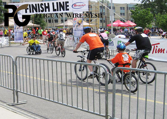 Removable Temporary Crowd Control Fencing For Road Security