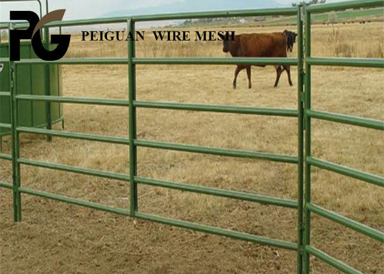 Miniature Welding Livestock Steel Fence Panels Anti Corrosion
