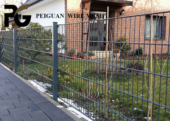 Highway Double Wire Mesh Fence 50x200mm PVC Coated