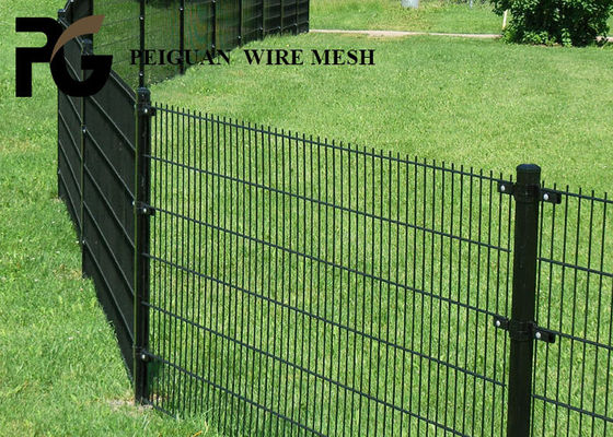 Highway Double Wire Mesh Fence 50x200mm PVC Coated