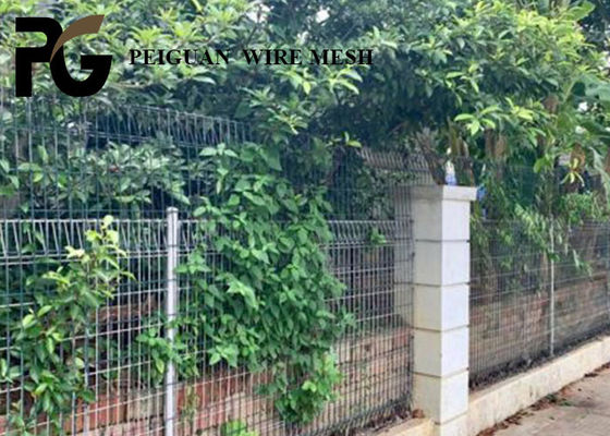 Bright Color Supermarkets Roll Top Mesh Fencing High Tensile
