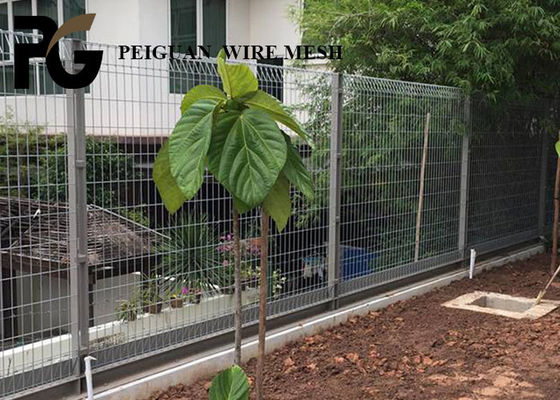 Bright Color Supermarkets Roll Top Mesh Fencing High Tensile