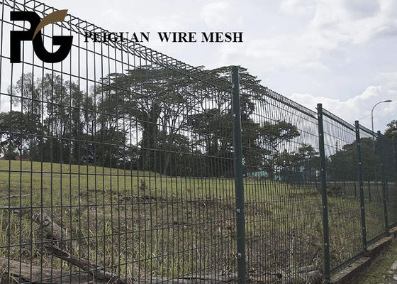 Anti Climb BRC Fence , High Rigidity Roll Top Fencing
