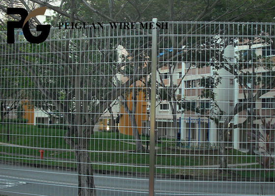 Anti Climb BRC Fence , High Rigidity Roll Top Fencing