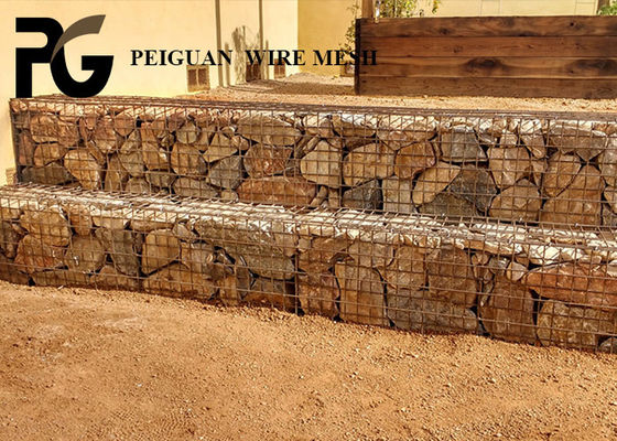 Square Wire Gabion Rock Wall Cages