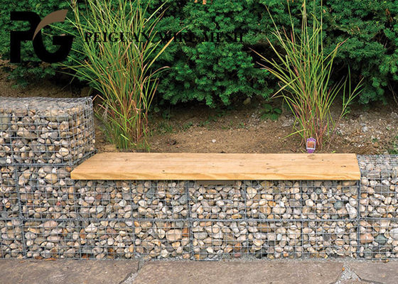 Square Hole Retaining Welded Mesh Gabion For Landscape