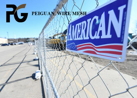 Galvanized Construction Site Fencing For Theft Prevention