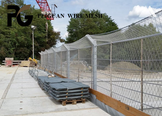4mm Construction Site Security Fencing Steel Wire Mesh
