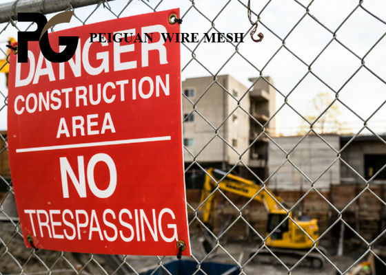 Galvanized Construction Site Fencing For Theft Prevention