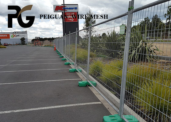 Corrosion Resistance Construction Site Fence Panels Light Weight