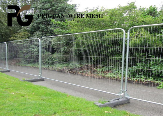 Corrosion Resistance Construction Site Fence Panels Light Weight