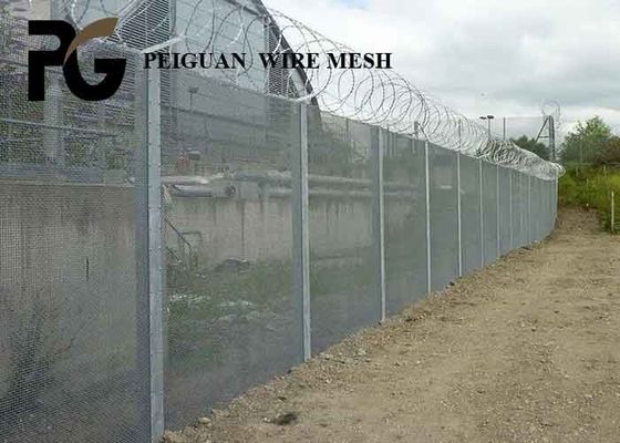 PVC Coated Anti Climb Wire Mesh Fencing For Husbandry