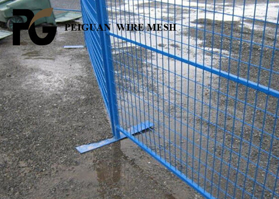 Crowd Control Temporary Residential Fencing Mild Steel Wire