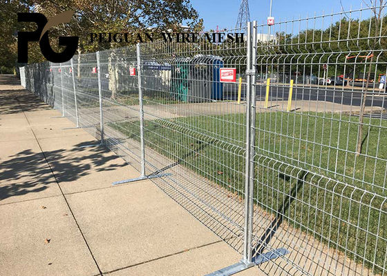 3mm Anti Rust Outdoor Temporary Fence Galvanized Steel Wire