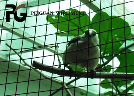 Square Hole 6mm PVC Coated Welded Wire Mesh Panels Anti Corrosion
