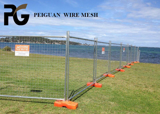 PVC Coated Temporary Construction Fence Panels