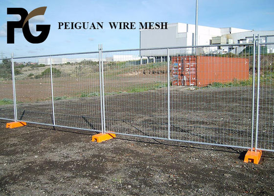 PVC Coated Temporary Construction Fence Panels