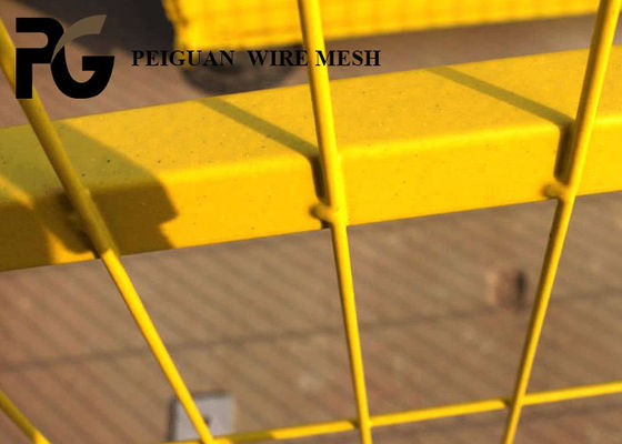 Orange Canada Temporary Fence Powder Coated For Yard