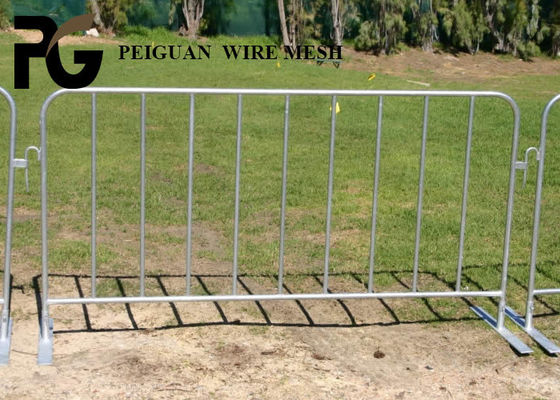 Security 1.2m Temporary Crowd Control Fencing For Street