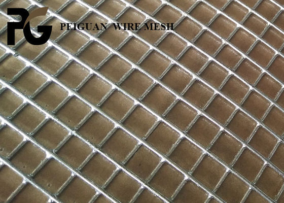 25.4x25.4mm Galvanized Welded Wire Panels , Transportation Steel Wire Mesh Panels