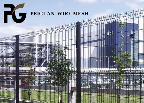 Construction Security Metal Fencing , Eco Friendly Coated Chain Link Fence