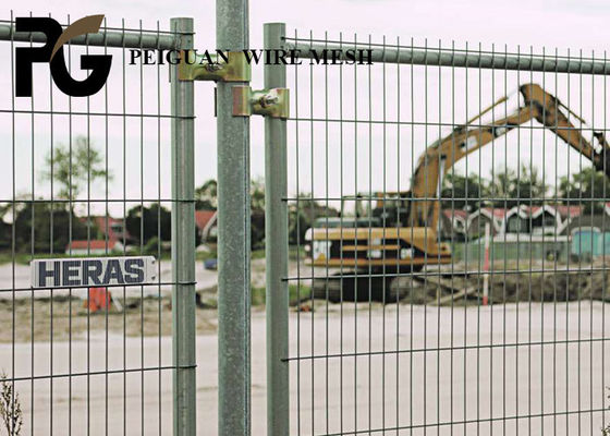 4mm Wire Removable Construction Site Fencing Eco Fridendly