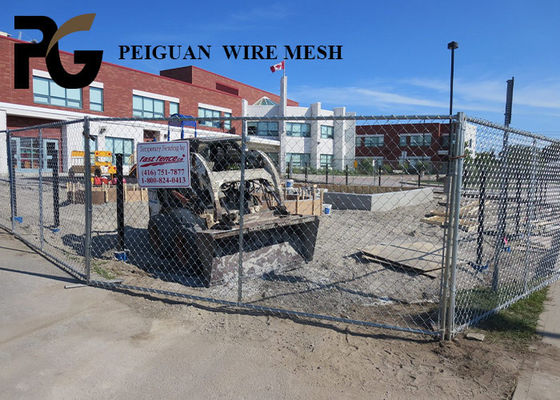 Sustainable White Building Site Fence Panels Hot Dipped Galvanized