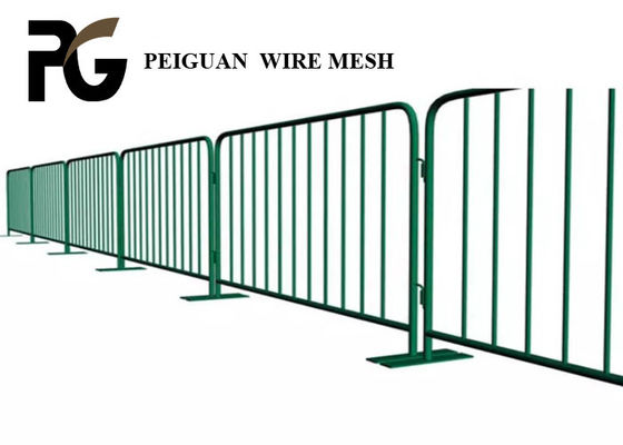 Low Carbon Steel Event Temporary 2x0.9m Crowd Control Barricades