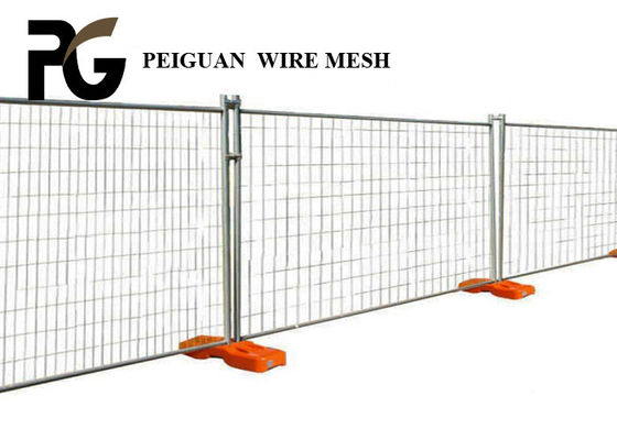 Easily Assembled Iron Portable Construction Fence 3mm Wire