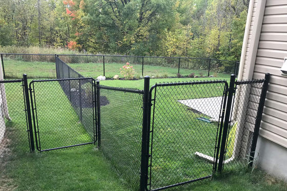 11.5 Gauge 4ft Height 50ft Roll Length Black Galvanized Fencing